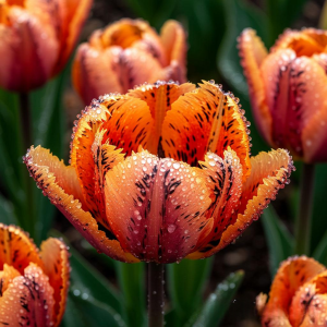 Тюльпан Литл Джем купить по цене от 199р. в интернет-магазине «Посадика» с доставкой почтой в в Бирске и по всей России – [изображение №1].