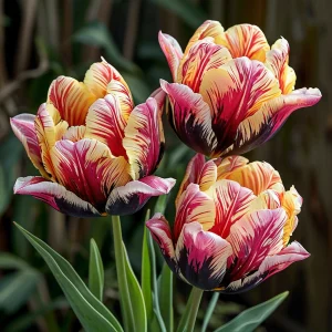 Тюльпан Роял Гарнит купить по цене от 425р. в интернет-магазине «Посадика» с доставкой почтой в в Бирске и по всей России – [изображение №1].